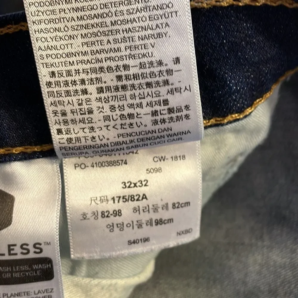 LEVI’S Mens dark blue jeans